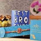 Krishna Raag Rakhi N Chocolate Dipped Khajoor Laddu - Distacart