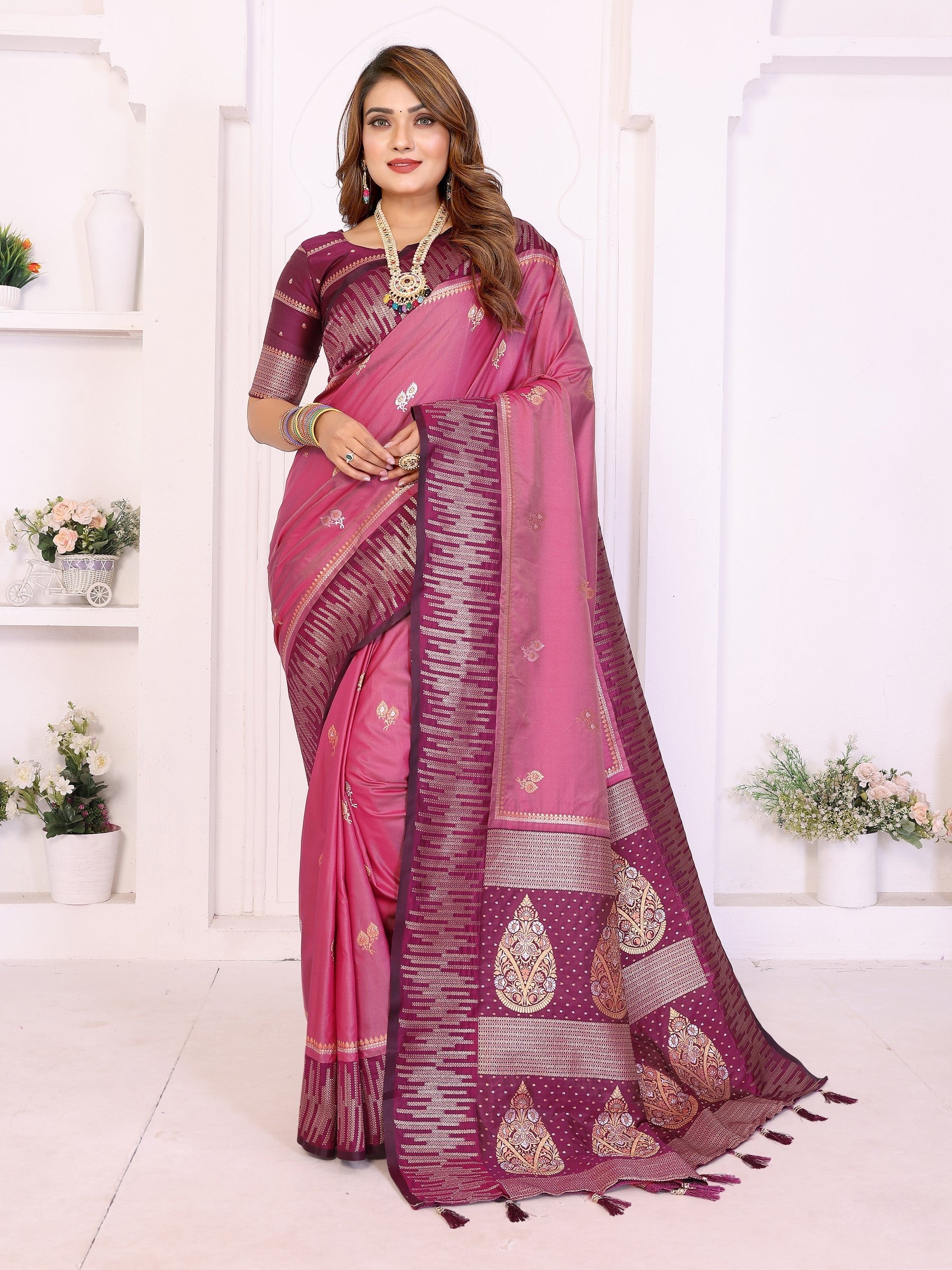 Anaita Premium South Soft Silk Saree - Distacart