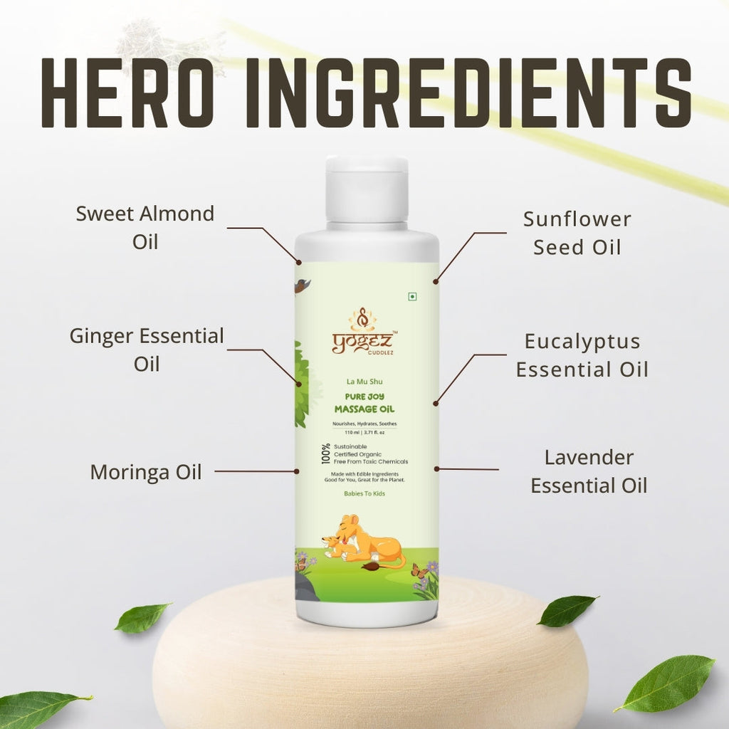 Yogez La Mu Shu Pure Joy Massage Oil
