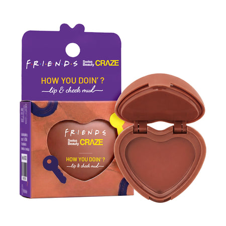 Swiss Beauty Craze How You Doin? Lip & Cheek Mud - 2 Flirty Blush