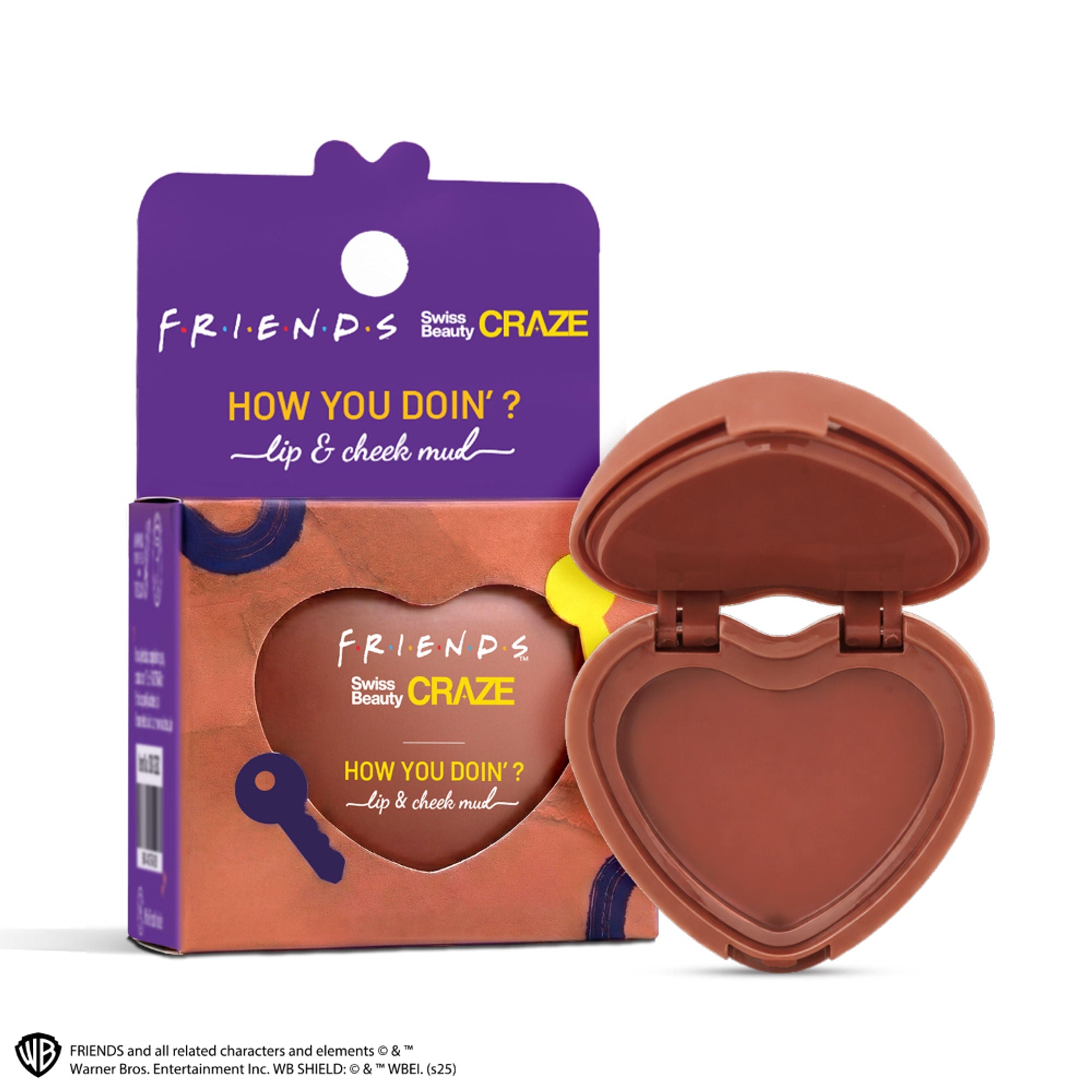 Swiss Beauty Craze How You Doin? Lip & Cheek Mud - 2 Flirty Blush - Distacart