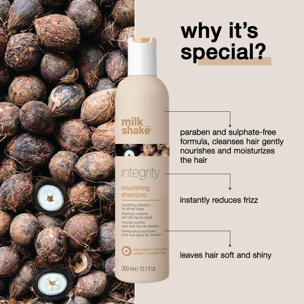 Milkshake Integrity Nourishing Shampoo For Damaged & Chemically Treated Hair