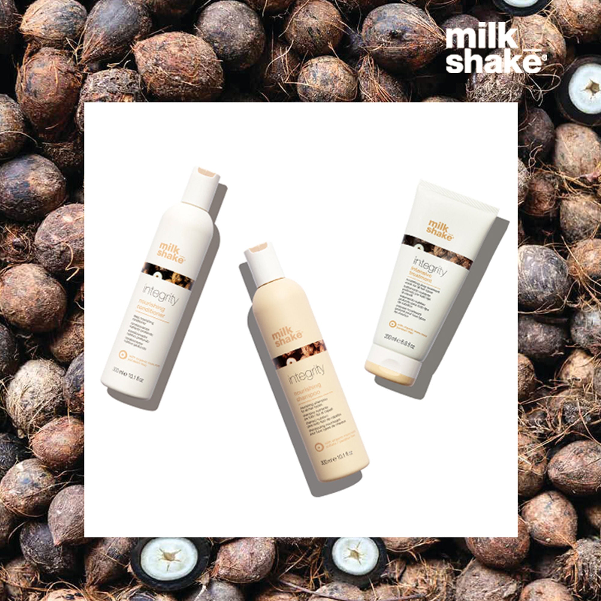 Milkshake Integrity Nourishing Shampoo For Damaged & Chemically Treated Hair