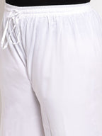 TAG 7 Women Plus Size Mid-Rise Wide Leg Palazzos
