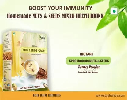 Spag Herbals Instant Nuts & Seeds Powder - Distacart