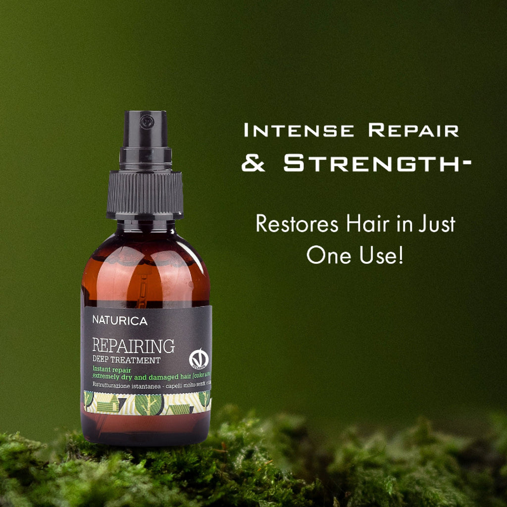Naturica Repairing Deep Treatment for Damaged Hair, Detangle with Olive Oil & Vitamin E Formula - Distacart