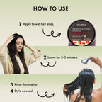 Naturica Moisturizing Defense Mask for Normal to Dry Hair, Hydrate with Grape Extract & Soy Protein - Distacart