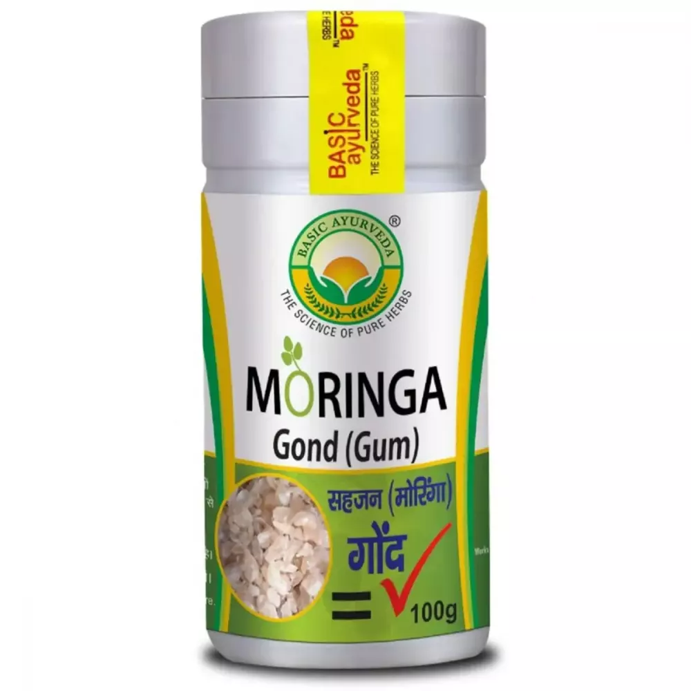 Basic Ayurveda Moringa Gond (Gum) - Distacart