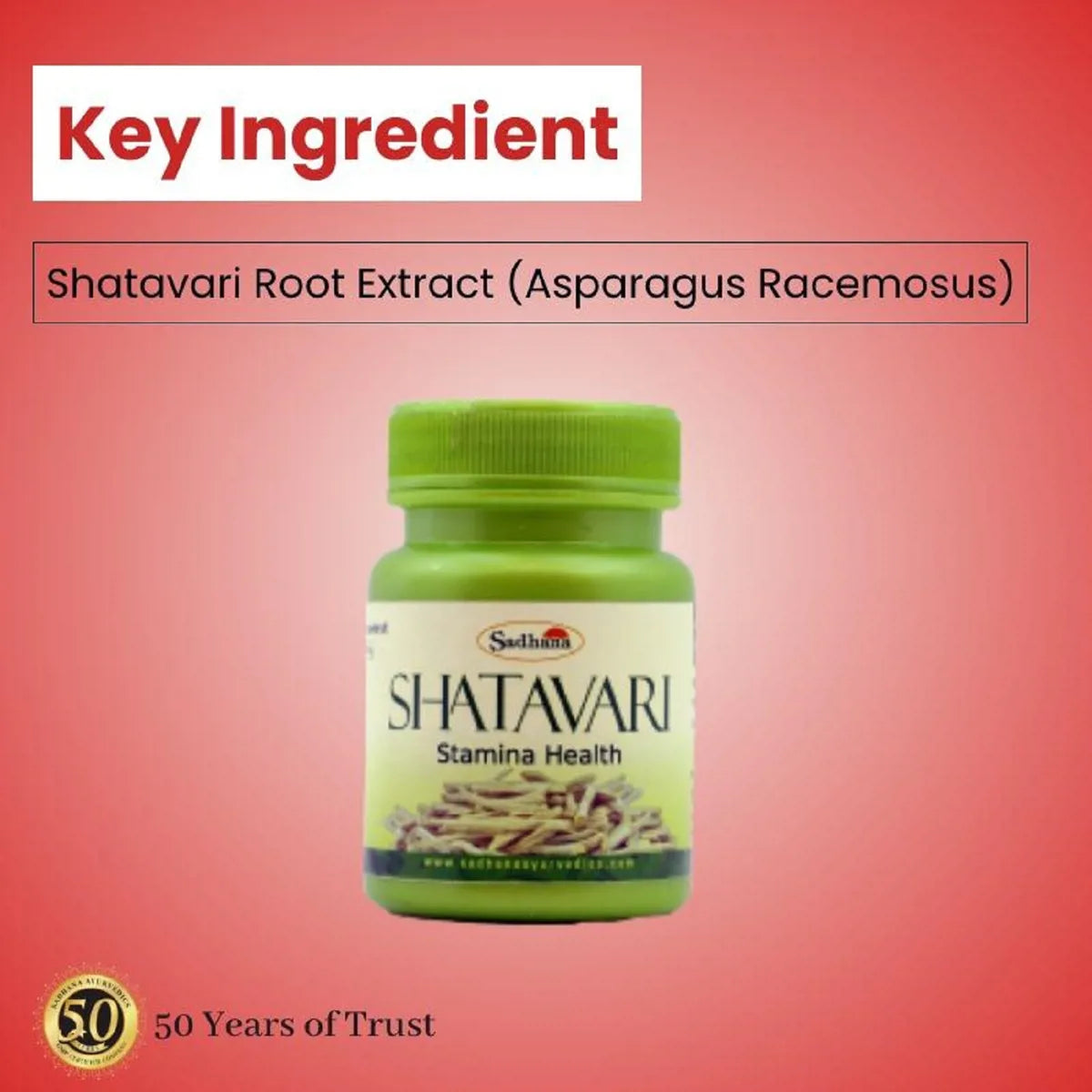 Sadhana Shatavari Capsules - Distacart