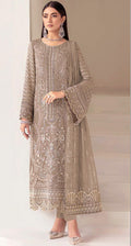 Anaita Chiku Fox Georgette Suit With Embroidery Sequence & Khatli Work - Distacart