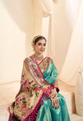 Anaita Sea Green Designer Weaving Pure Paithani Tissue Silk Saree With Blouse - Distacart