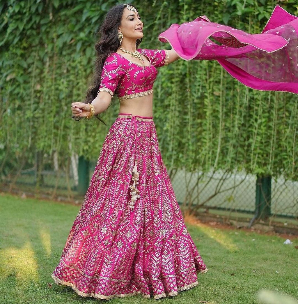 Lehenga Mart Glamorous Designer Lehenga Choli for Bridal and Bridesmaids Wedding Wear Choli