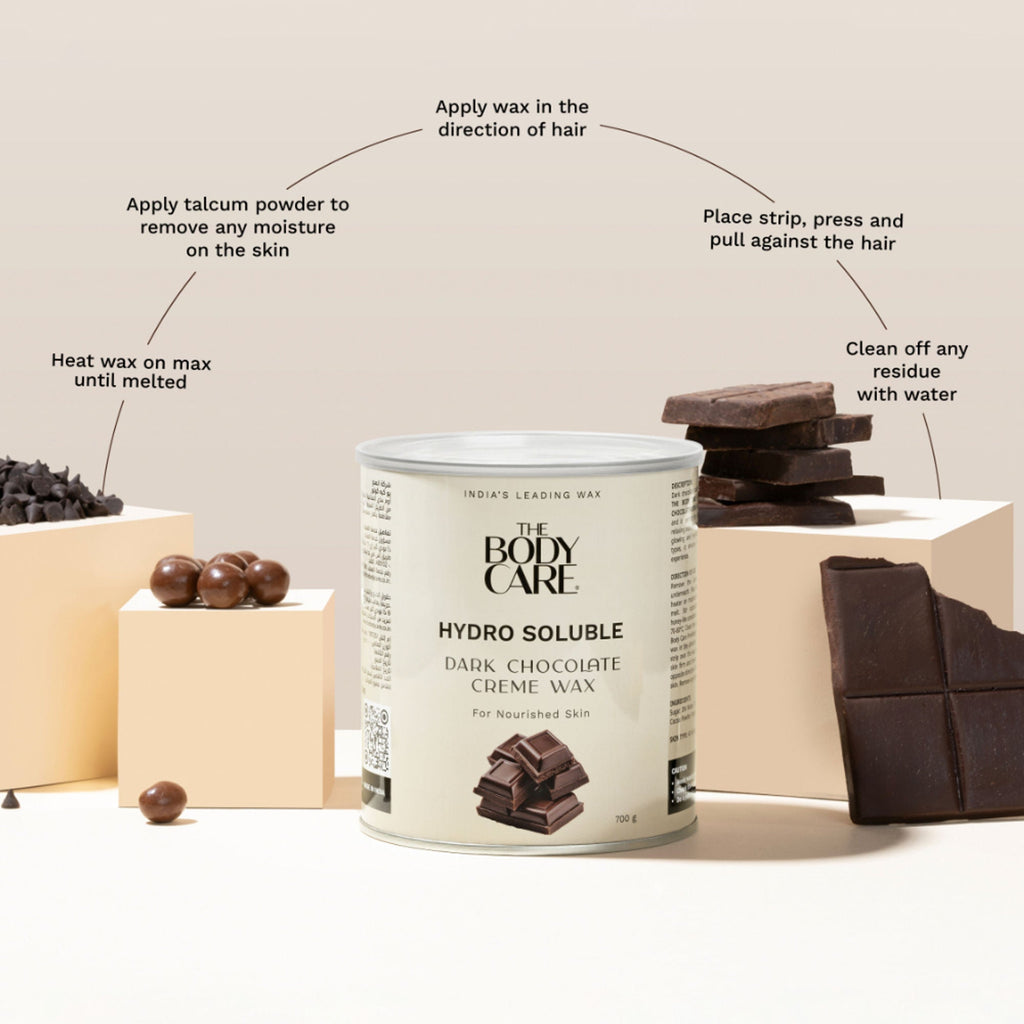 The Body Care Dark Chocolate Hydrosoluble Cream Wax