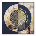 Tehzeeb Creations Golden Embossed Wall Painting