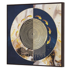 Tehzeeb Creations Golden Embossed Wall Painting