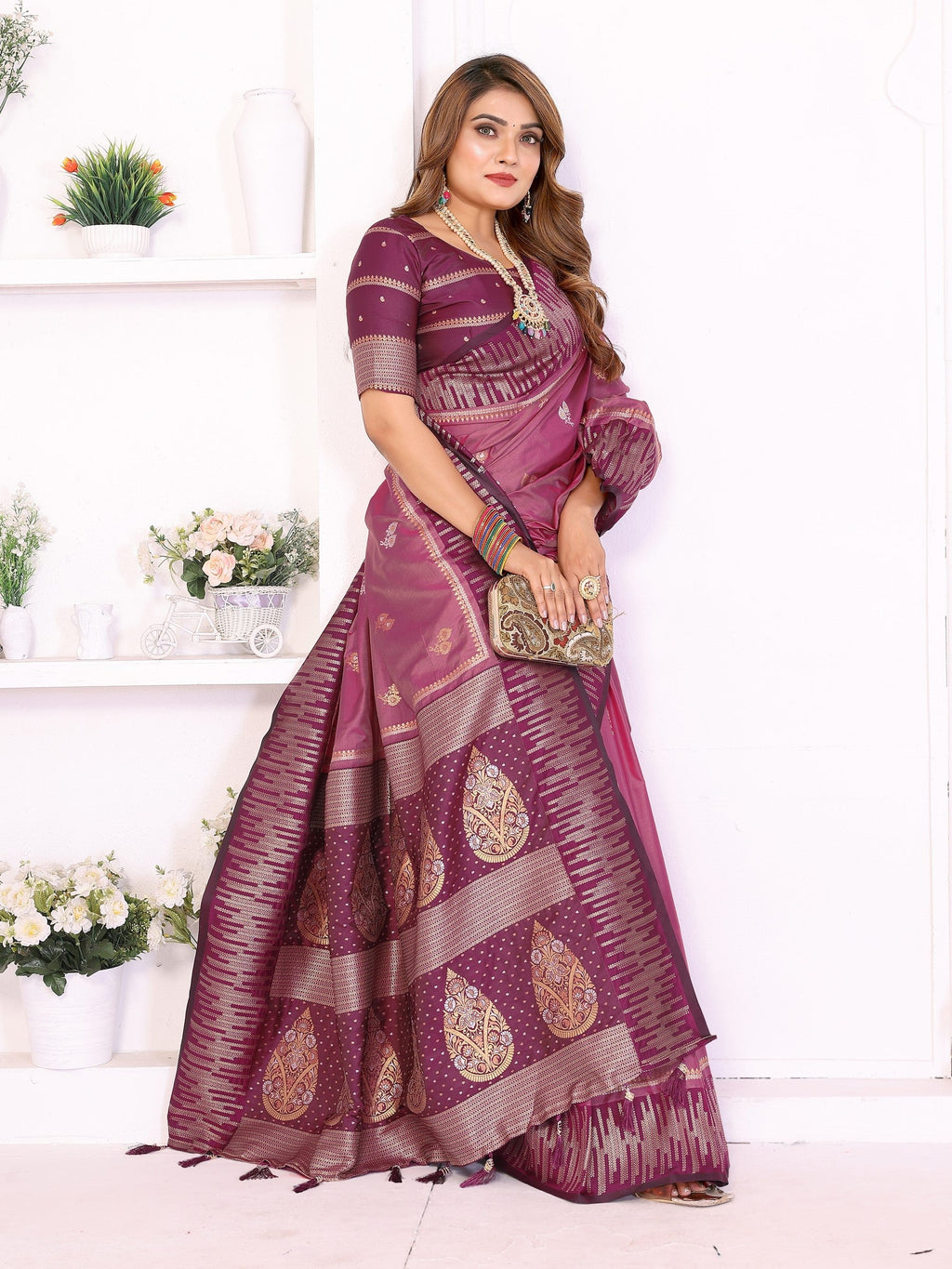 Anaita Premium South Soft Silk Saree - Distacart