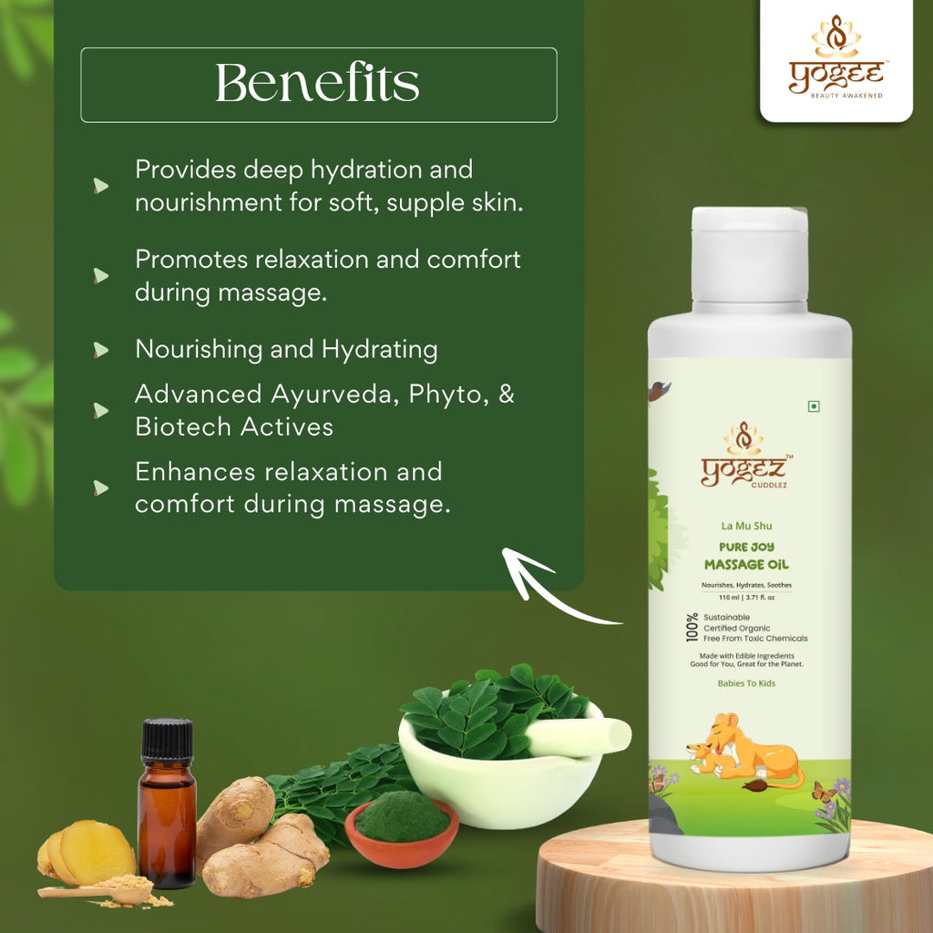 Yogez La Mu Shu Pure Joy Massage Oil