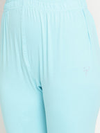 TAG 7 Women Solid Ankle-Length Leggings