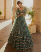 Lehenga Mart Designer Bollywood Style Wedding Wear Lehenga Choli