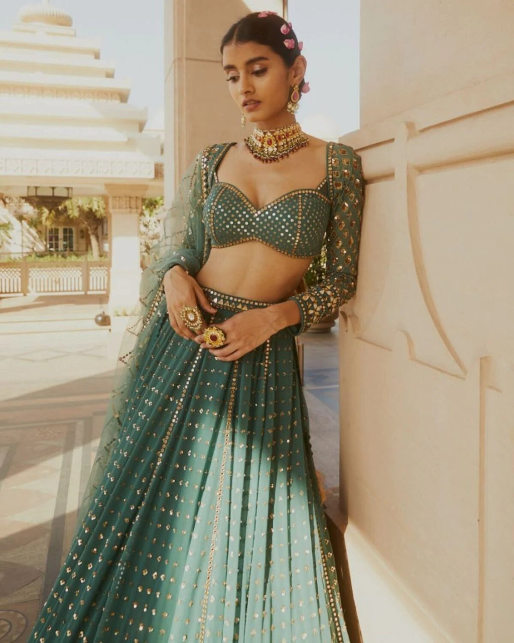 Lehenga Mart Designer Bollywood Style Wedding Wear Lehenga Choli