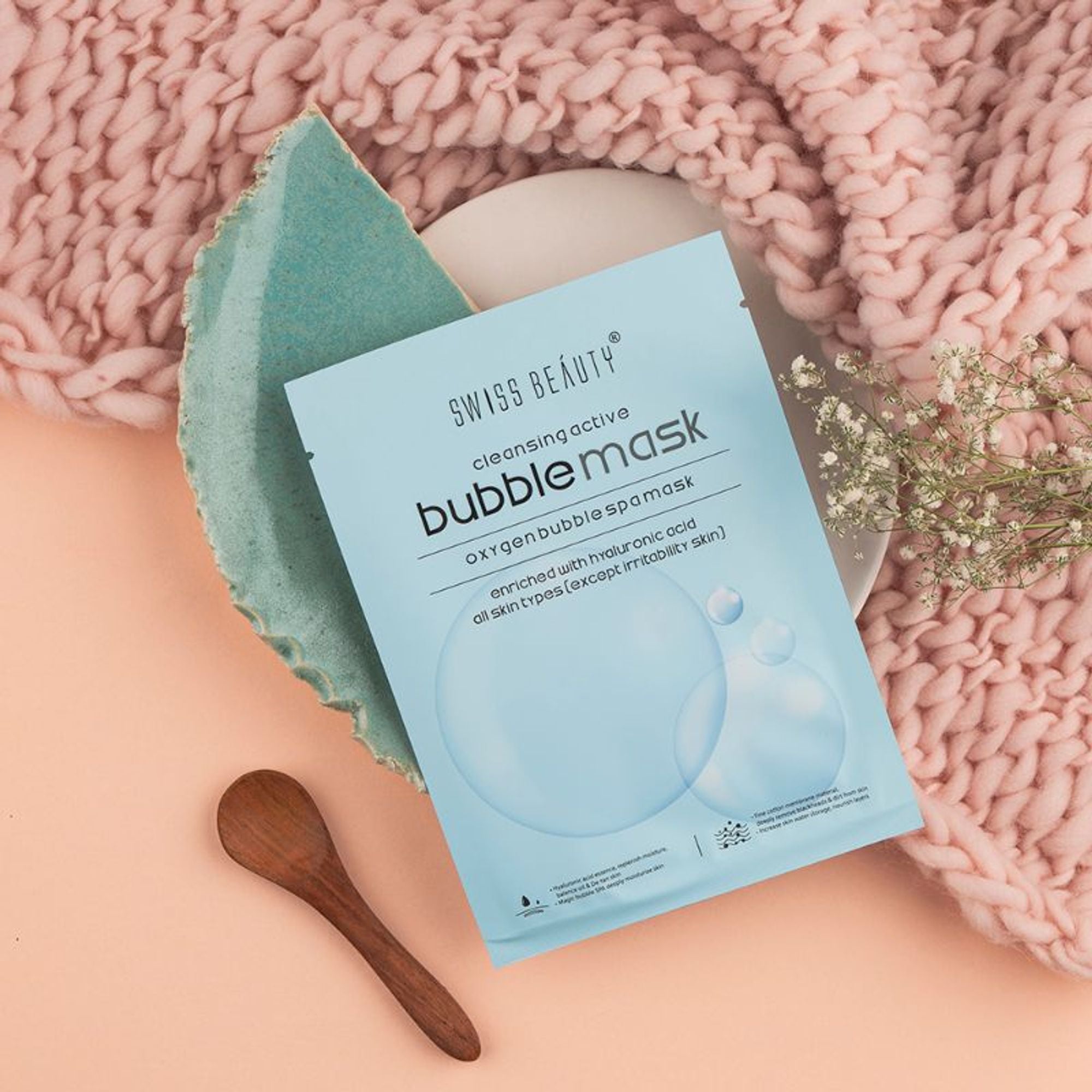 Swiss Beauty Cleansing Active Bubble Mask - Distacart