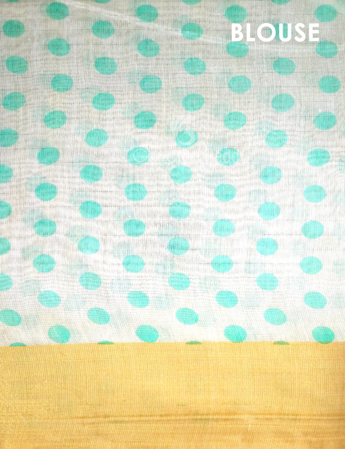 Shades of Milk White And Sky Blue Colour Floral Design Chanderi Printed Saree By Gayathri Reddy Designer Studio