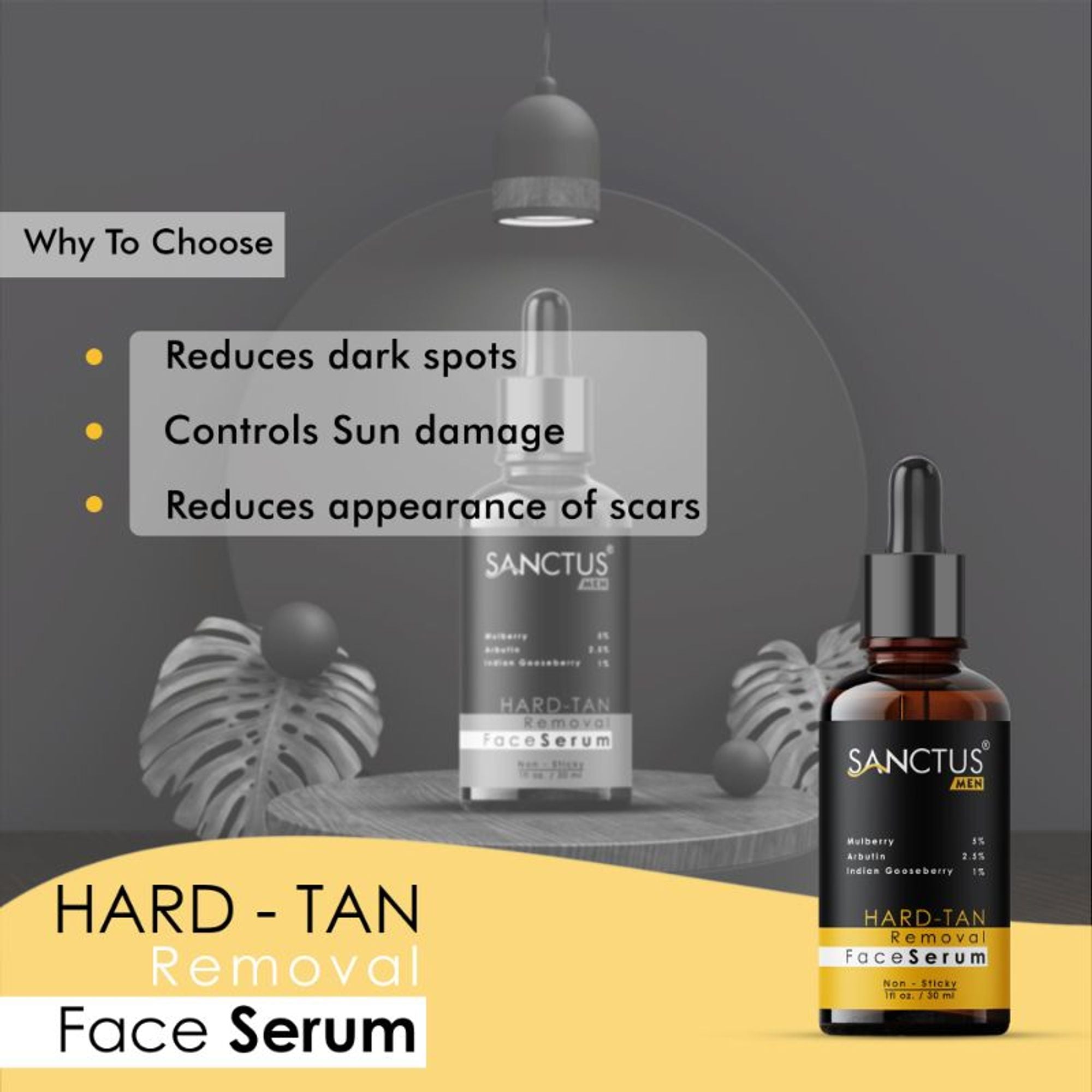 SANCTUS Hard Tan Removal Face Serum