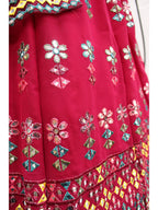 Myra Deep Pink Georgette Embroidered Designer Lehenga