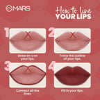 MARS Cosmetics Edge of Desire Lip Liner With Holder - Set A - Distacart