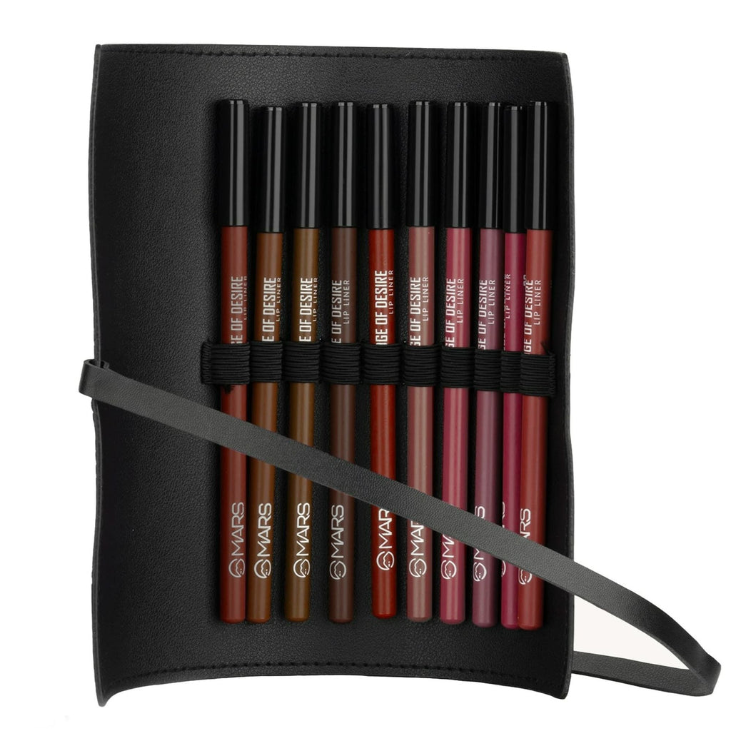 MARS Cosmetics Edge of Desire Lip Liner With Holder - Set B