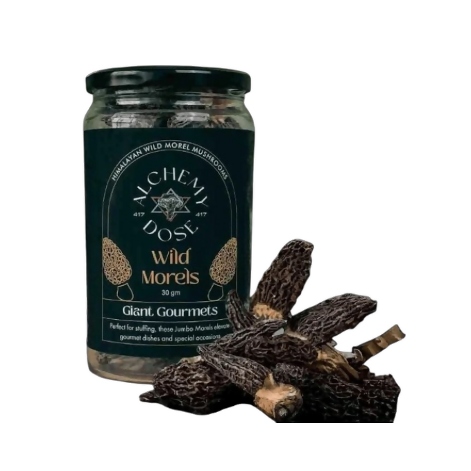 Alchemy Dose Sun-Dried Morel Mushrooms