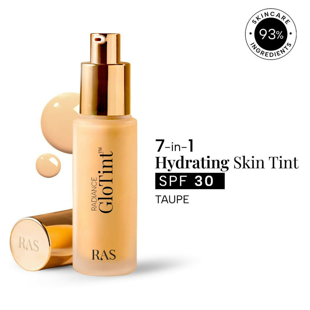 Ras Radiance GloTint 7-in-1 Serum Skin Perfector SPF 30 PA ++++ Skin Tint Foundation-Taupe
