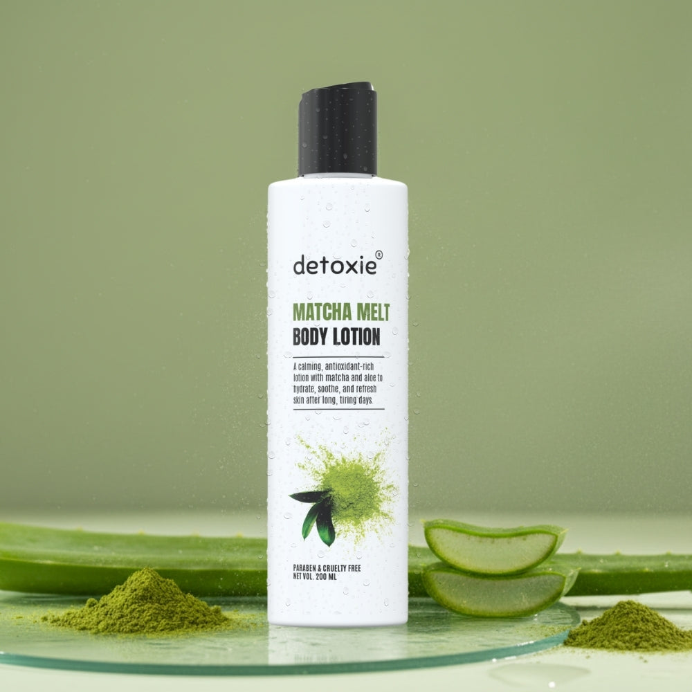 Detoxie Matcha Melt Body Lotion - Distacart
