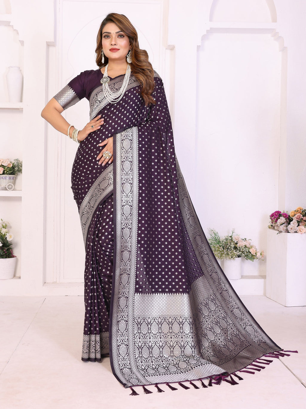 Anaita Premium Georgette Silk Saree - Distacart