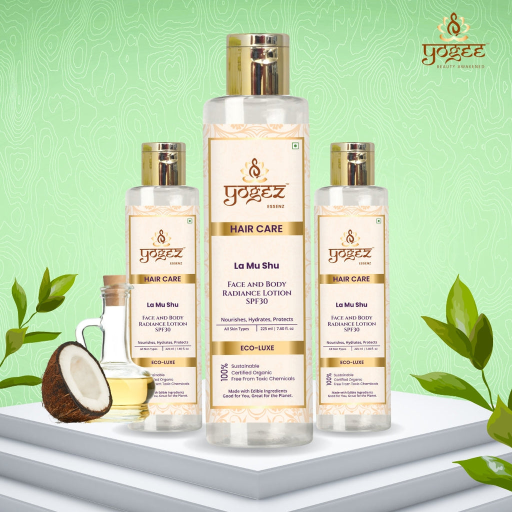 Yogez La Mu Shu Face and Body Radiance Lotion SPF30