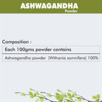 Herbal Hills Ayurveda Ashwagandha Powder - Distacart