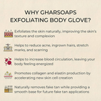 Ghar Soaps Exfoliating Glove For Body Scrub For Dead Skin