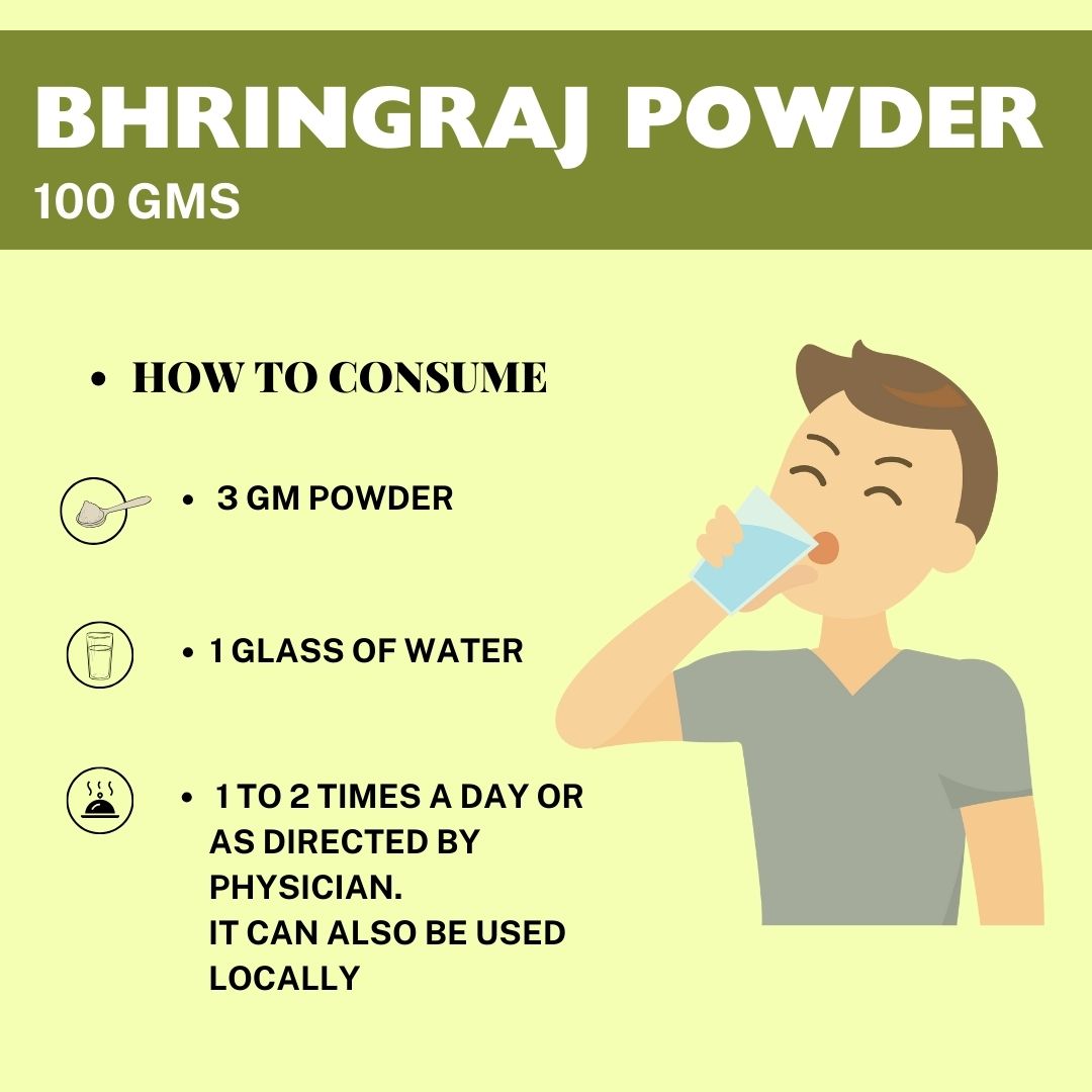 Herbal Hills Ayurveda Bhringraj Powder