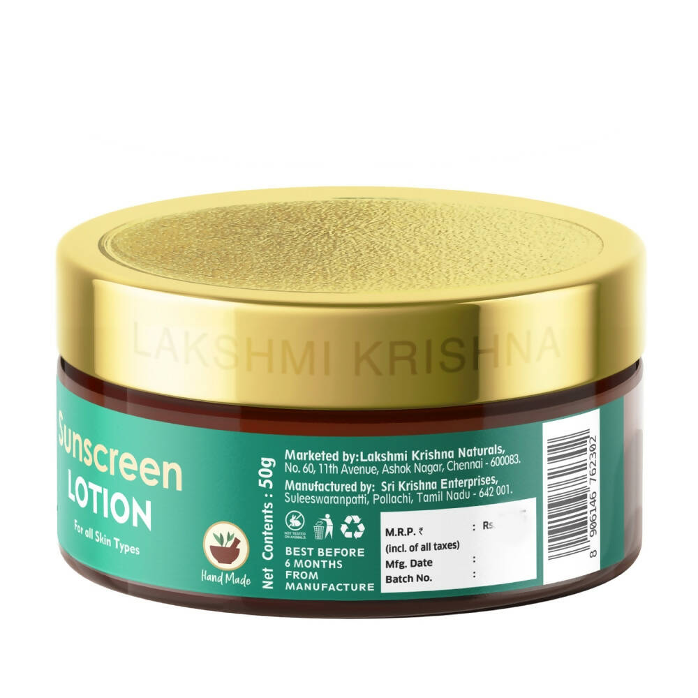 Lakshmi Krishna Naturals Sunscreen Lotion