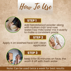 Veda Harvest Sandalwood Powder For Glowing Skin