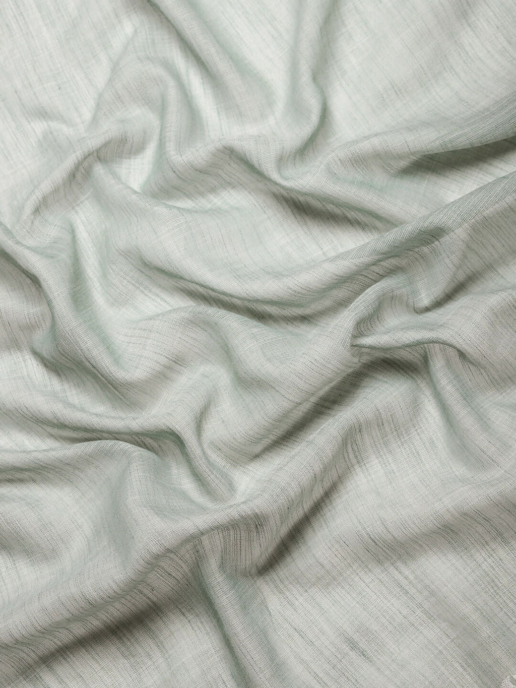 Shree Shyam Fashion Linen Sea Green Saree - Distacart