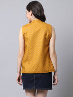 Even Apparels Multi Viscose Rayon Open Front Women's Waistcoat - Distacart