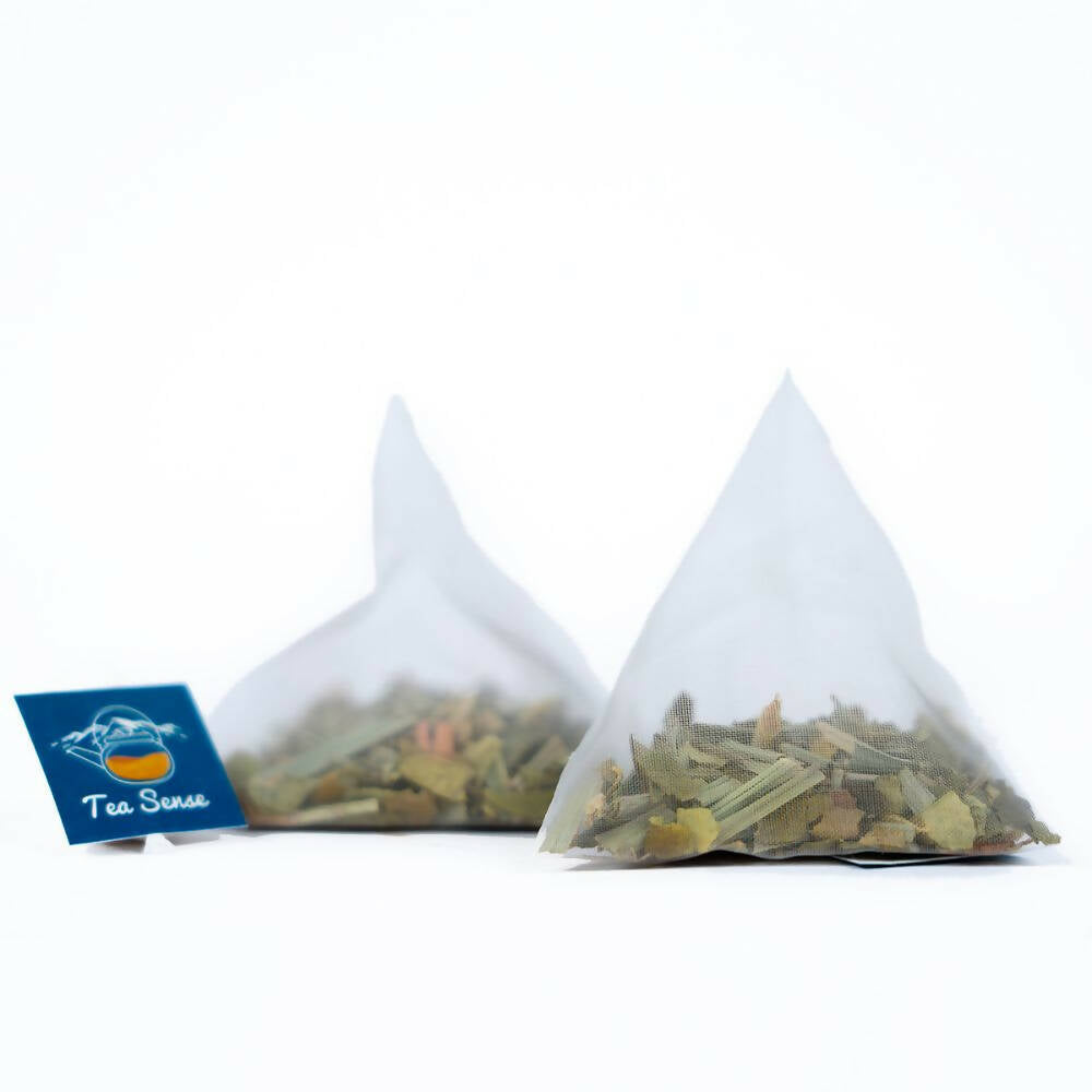 Tea Sense Lemongrass Moringa Tea Bags Box - Distacart