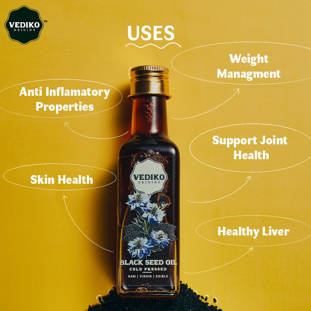 Vediko Origins Kalonji Oil - Distacart