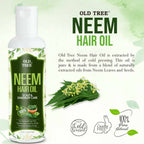 Old Tree Neem Hair Oil for Dandruff & Scalp Care