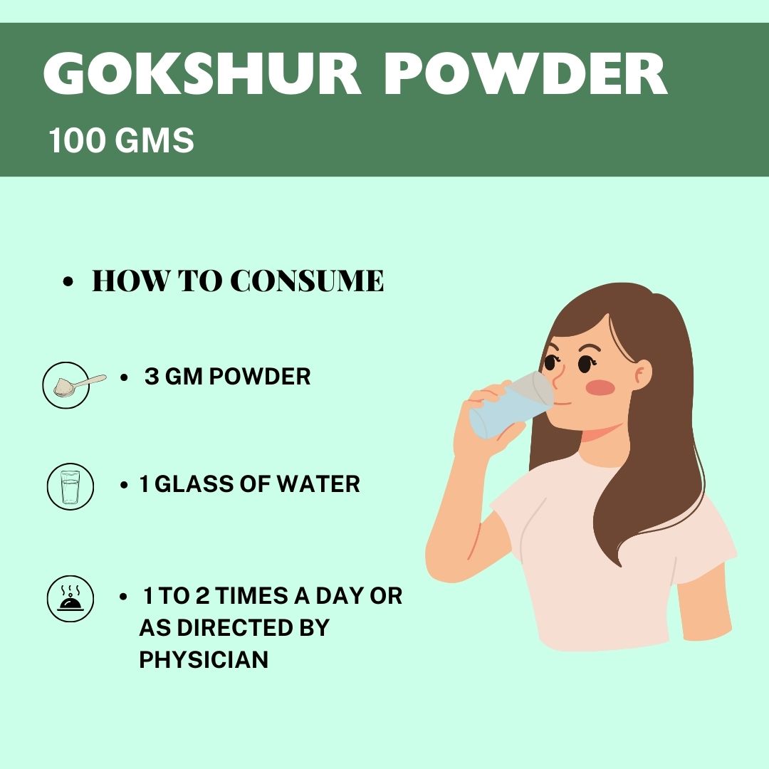 Herbal Hills Ayurveda Gokshur Powder - Distacart