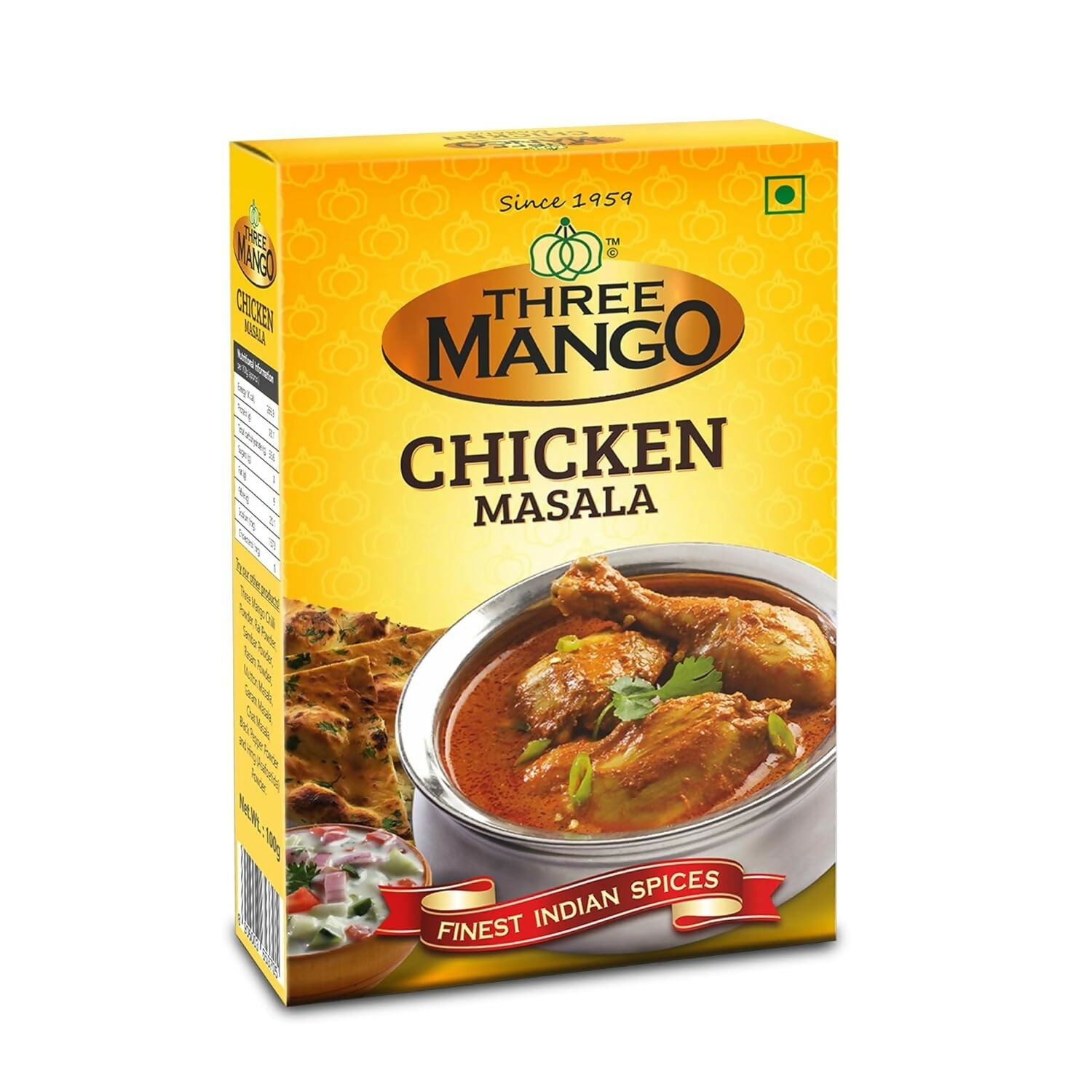 Three Mango Chicken Masala Powder - Distacart