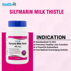 Healthvit Silymarin Milk Thistle Capsules - Distacart
