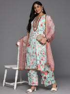 Ahalyaa Women's Traditional wear Kurta Set - Multi Color