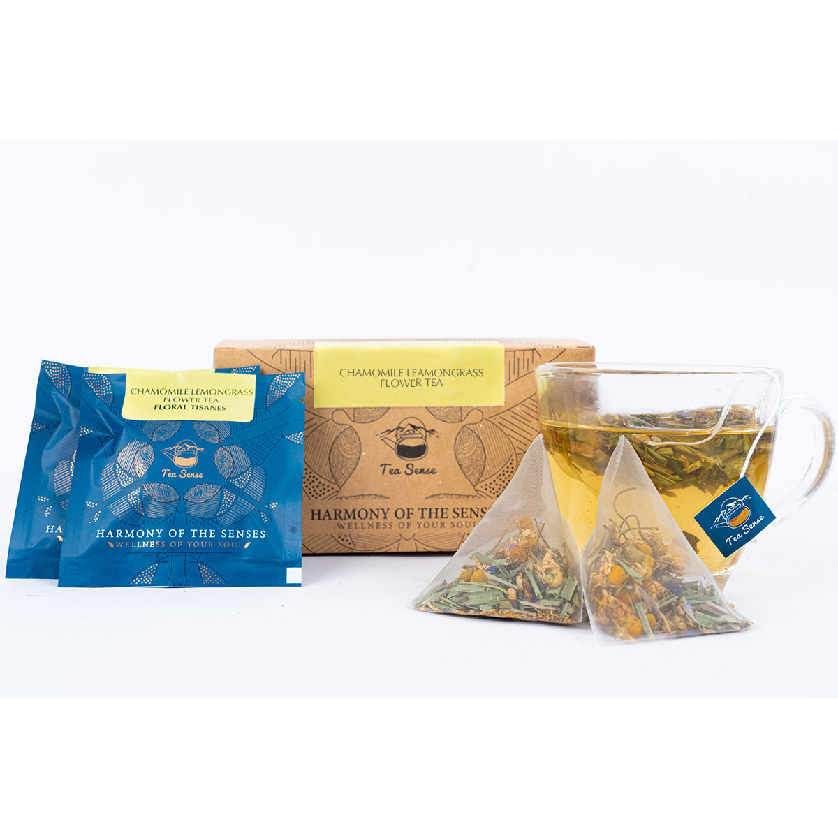 Tea Sense Chamomile Lemongrass Tea Bags Box - Distacart